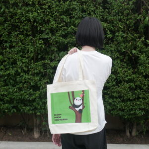 Alternative view of Bloom Where You Wander Canvas Tote Bag