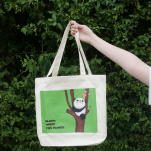 Bloom Where You Wander Canvas Tote Bag