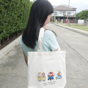 Alternative view of Three Things I Miss About Thailand Canvas Tote Bag